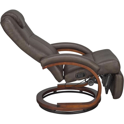 Charles Euro Chair RV Recliner Chestnut Faux Leather