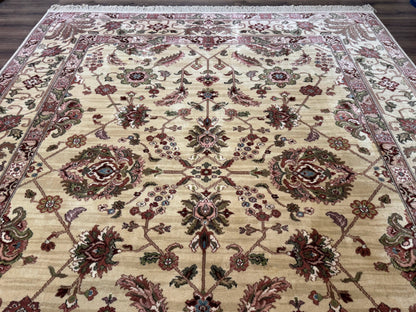 8.8 x 10.6 Karastan Agra Rug #704, Original 700 Series, Discontinued, Wool Pile, Vintage, Rare