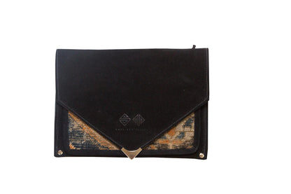 Handmade Rug Fragment Clutch