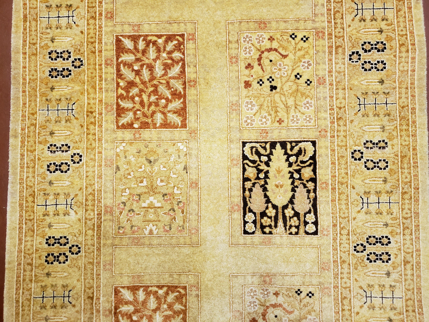 3' 2" x 12 ' 6" Pak Persian Safavieh Runner Haji Jalil Fine Runner Rug 3ft Runner 12ft Runner 13ft Runner Panel Design Runner Hand-Knotted