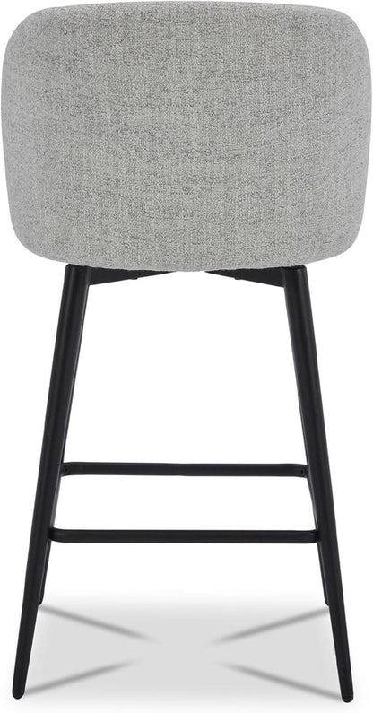 Counter Height Bar Stools Set of 3 26 Inch Seats 360 Swivel