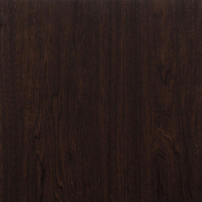 Three Shelf Bookcase In Jamocha Wood Finish 35.28In L 13.23In W 43.78In H