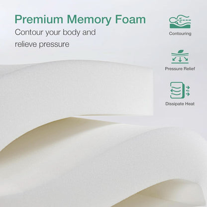Twin 6 Inch Bonnell Spring Hybrid Mattress Adaptive Foam