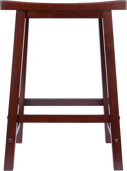 Satori 24 Inch Walnut Counter Stool For Modern Kitchen Bar