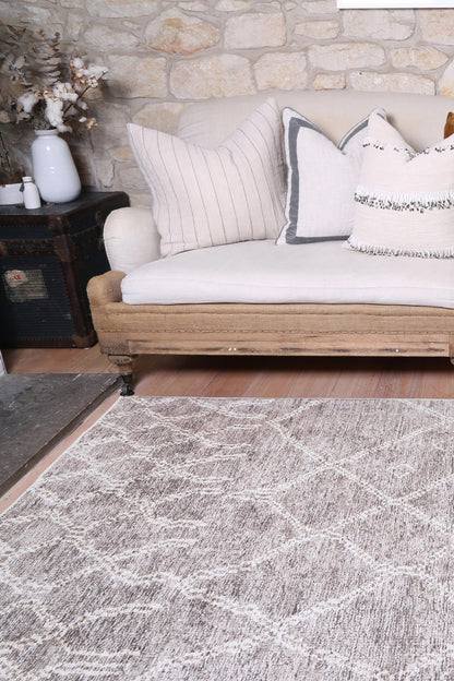 Nordic Nahla Vintage Modern in Beige Rug