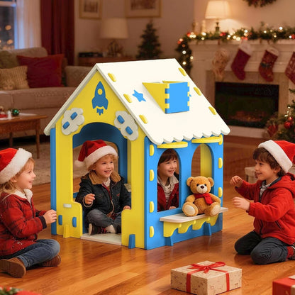 EVA Kids Indoor Playhouse Colorful Educational Fort