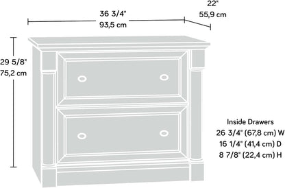 Palladia Lateral File Cabinet 36.81in L Select Cherry