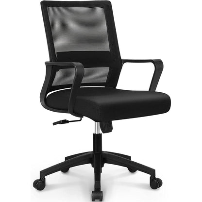 Ergonomic Swivel Chair With Adjustable Lumbar Support