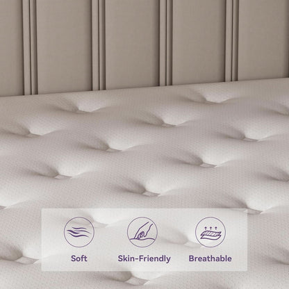 Queen Hybrid Gel Memory Foam Mattress In Box CertipurUS