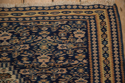 3.5x5 Antique Senneh Kilim Rug