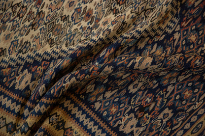 3.5x5 Antique Senneh Kilim Rug