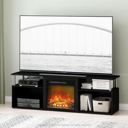 Entertainment Center With Electric Fireplace For 70 Inch TV