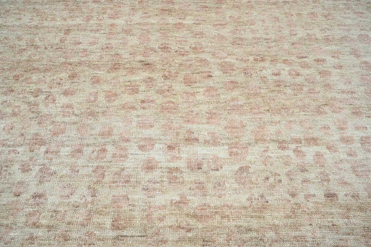 8x10 LoomBloom Beige, Rust Hand Knotted 100% Wool Turkish Oushak Traditional Oriental Area Rug