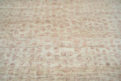 8x10 LoomBloom Beige, Rust Hand Knotted 100% Wool Turkish Oushak Traditional Oriental Area Rug