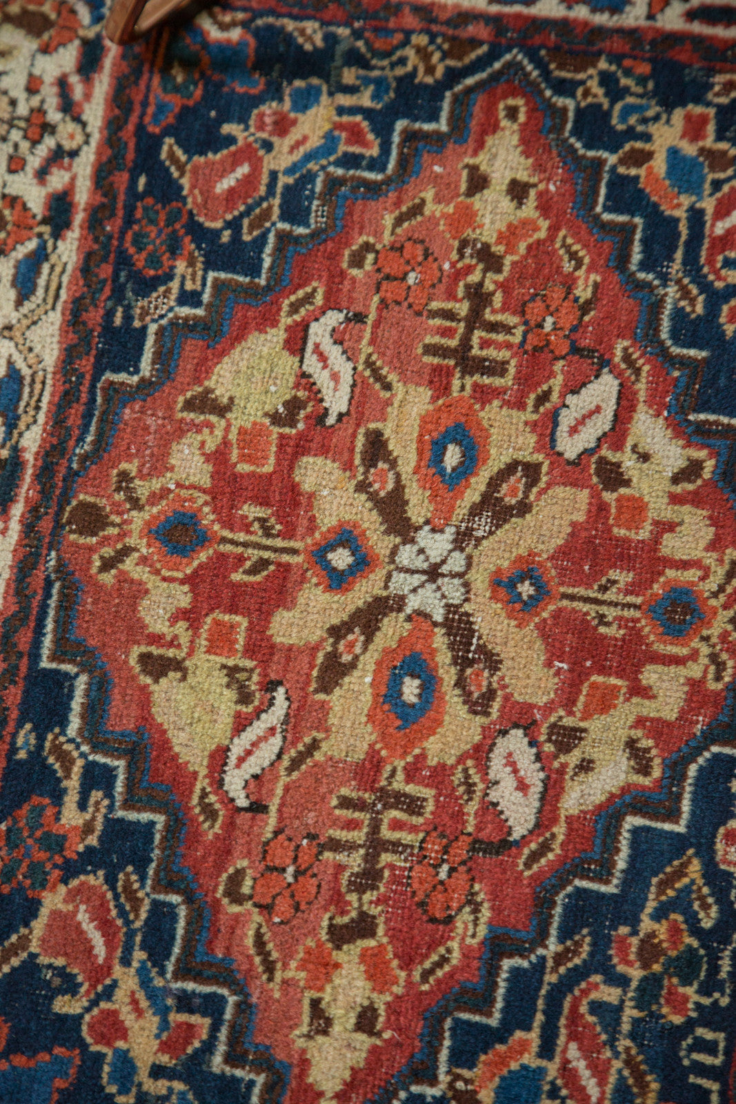 2x2.5 Antique West Persian Square Bag Face Rug Mat