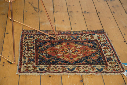 2x2.5 Antique West Persian Square Bag Face Rug Mat
