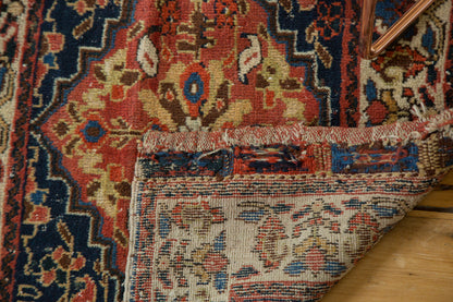 2x2.5 Antique West Persian Square Bag Face Rug Mat