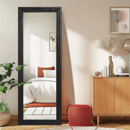 Full Length Mirror 65 By 24 Inch Black Home Decor Accent