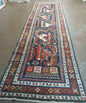 3' 7" X 14' Antique Handmade Caucasian Wool Rug Carpet Nice