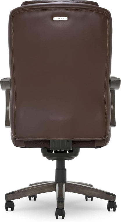 Delano Big Tall Executive Office Chair Brown Bonded Leather