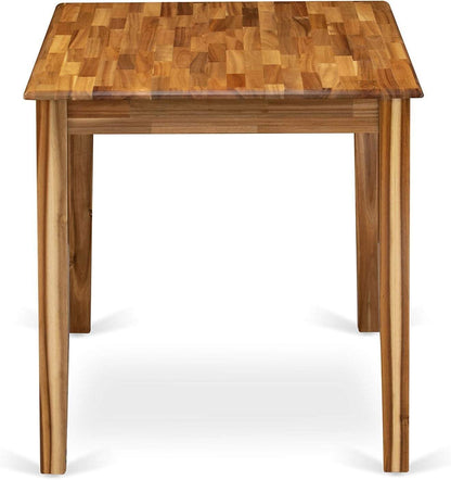Rectangular Dining Table 48 By 30 Inch Natural Wood