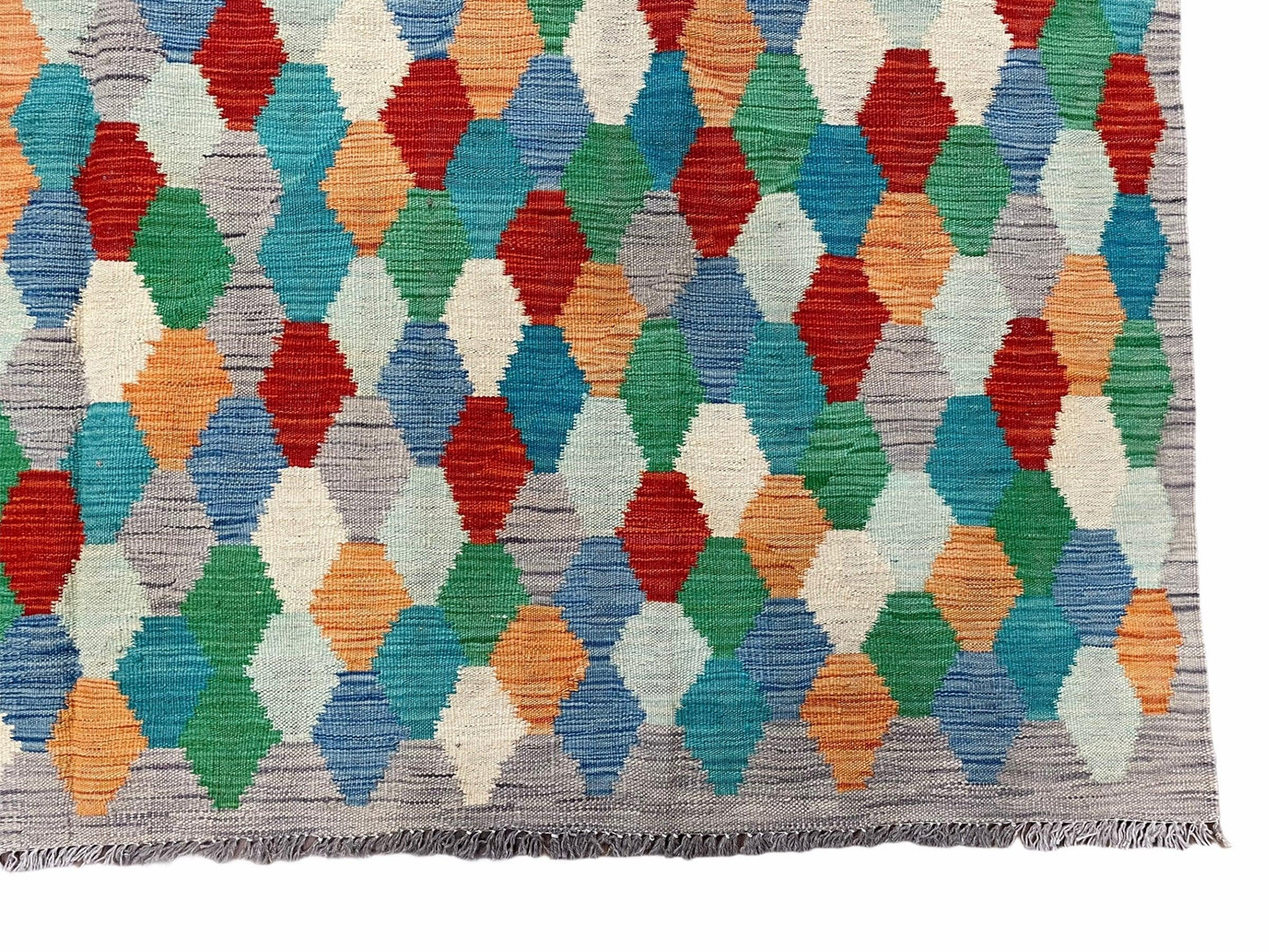 6.5 x 9.5 Colorful Chobi Kilim Rug 6 x 9 Multicolor Turkish Kilim Rug 7x10 Chobi Kilim Rug Playroom Rug Wool Kilim Rug 6x9 New Tribal Kilim