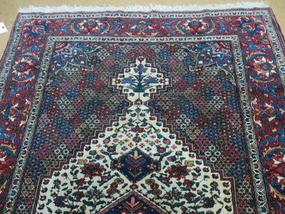 4' X 7' Vintage Handmade Turkish Floral Orient Medallion Wool Veg Dye Rug Nice