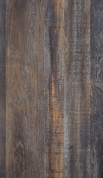 Rusticated Six Drawer Dresser Weathered Brown Bedroom