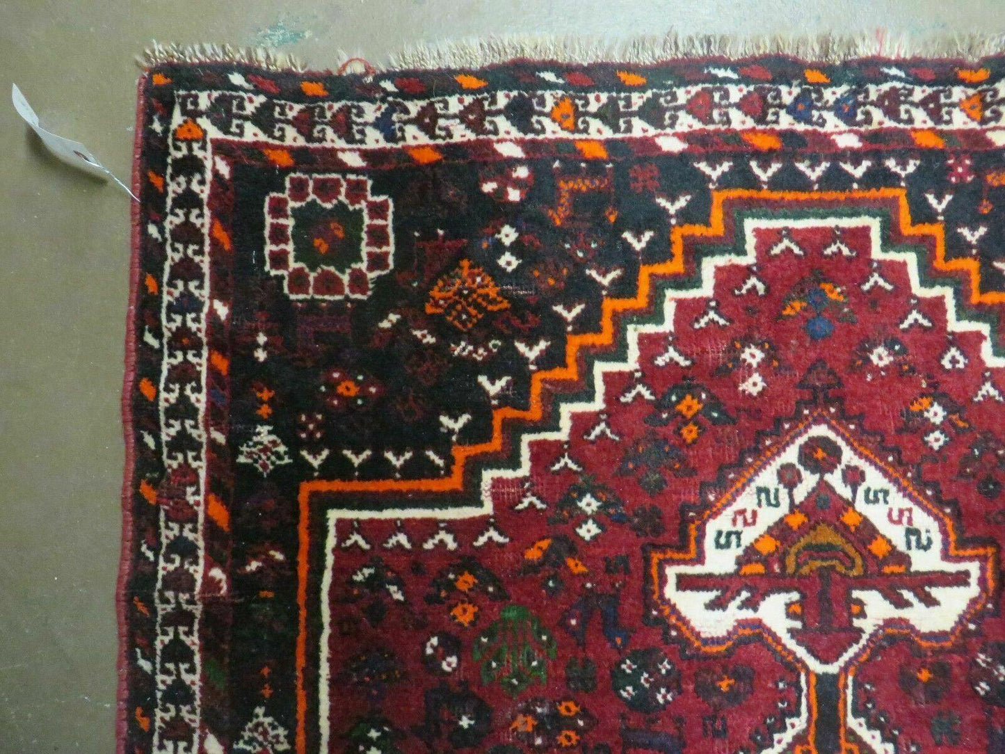 4' X 6' Antique Handmade Turkish Wool Veg Dyes Rug Organic Red Nice M10