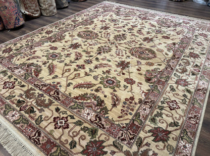 8.8 x 10.6 Karastan Agra Rug #704, Original 700 Series, Discontinued, Wool Pile, Vintage, Rare