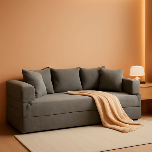 4 In 1 Convertible Folding Sofa Bed With Pillows