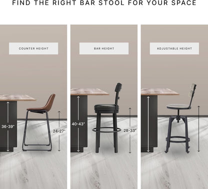 Whitewash Counter Height Dining Set With Barstools