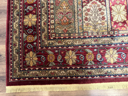 Karastan Bakhtiyari Rug 8.8 x 10, Antique Legends Karastan Wool Carpet #2200-202, Multicolor Panel