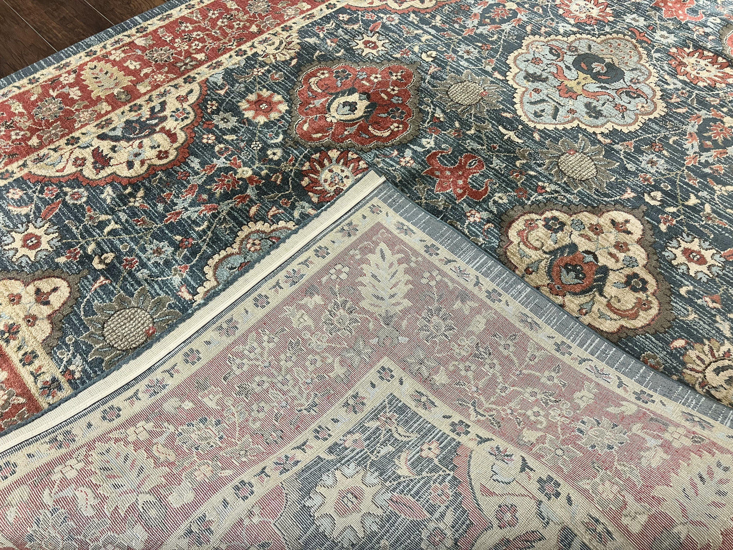 Safavieh Rug 8x11, Mahal Persian Carpet, Navy Red