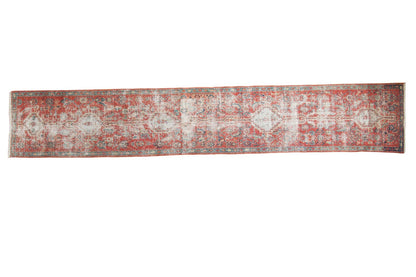 2x13.5 Antique Heriz Rug Runner