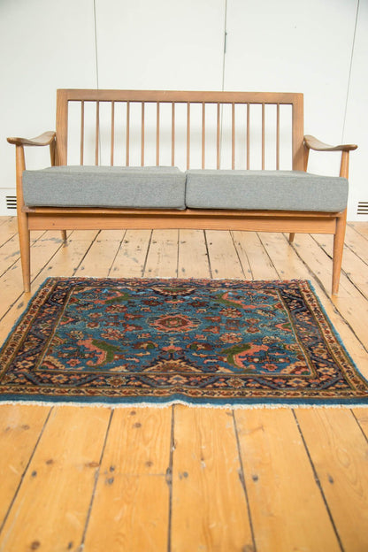 3x3.5 Vintage Fine Engelas Square Rug
