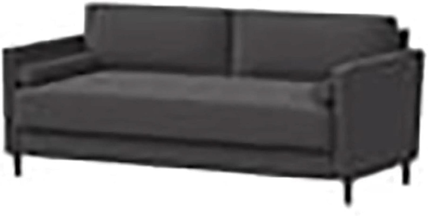 Heather Grey Fabric Sofa With Modern Design And Durable