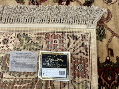 8.8 x 10.6 Karastan Agra Rug #704, Original 700 Series, Discontinued, Wool Pile, Vintage, Rare