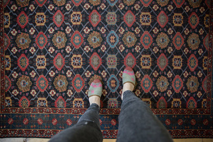 4.5x6.5 Vintage Fine Malayer Rug