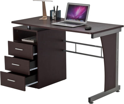 48 Inch Computer Desk with Drawers for Home Office