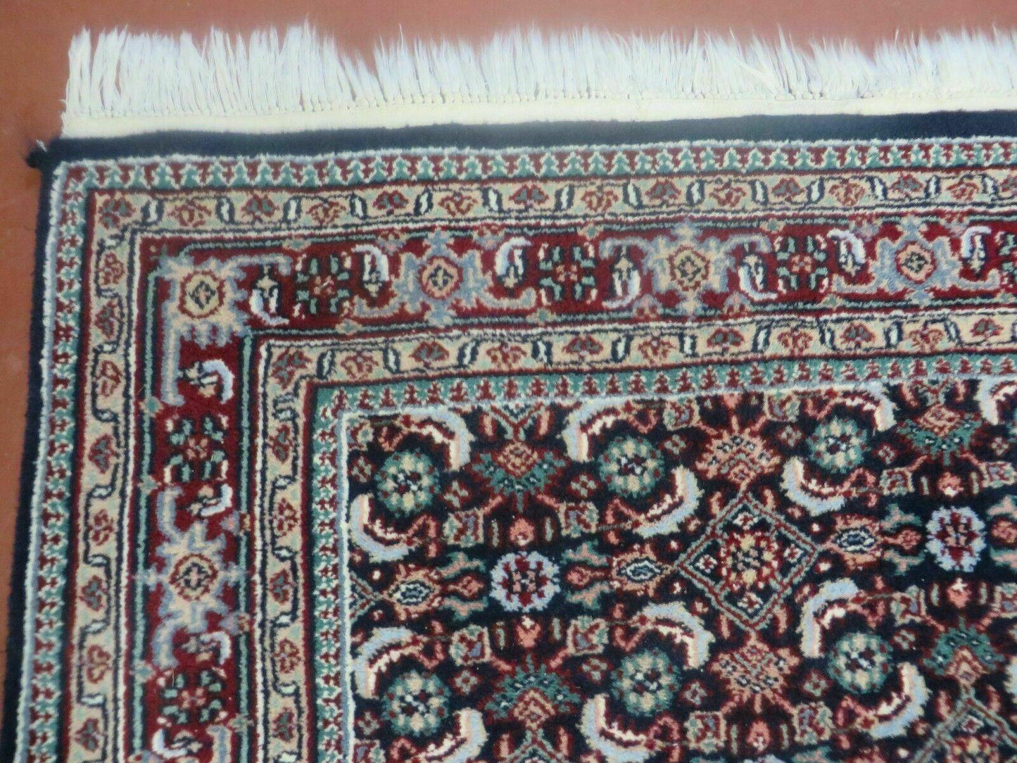 4' X 6' Vintage Handmade Indian Amristar Wool Rug Carpet Nice