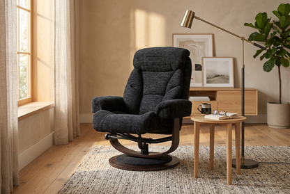 Oslo Euro Recliner w/ Ottoman