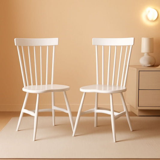 Parker Parkse Off White Side Chair Set Of Two Dining Chairs