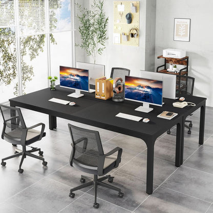 78.7 Inch Ultra Long Industrial Grade Two Person Desk