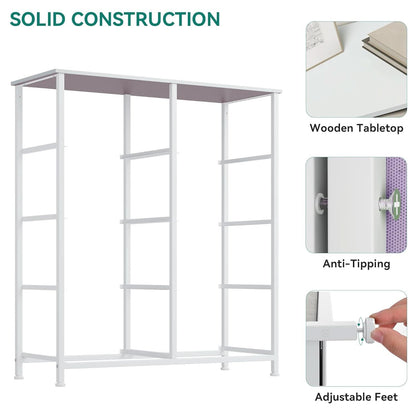 Fabric Dresser With Eight Drawers Storage Organizer