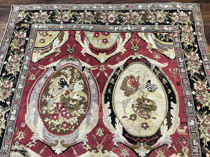 Antique Caucasian Karabakh Rug 5x10