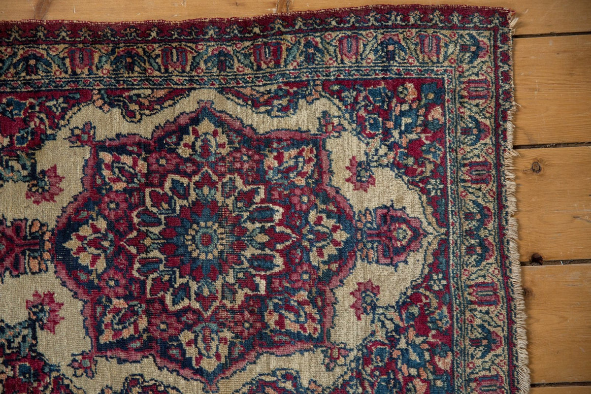 2x2.5 Antique Kermanshah Square Rug Mat