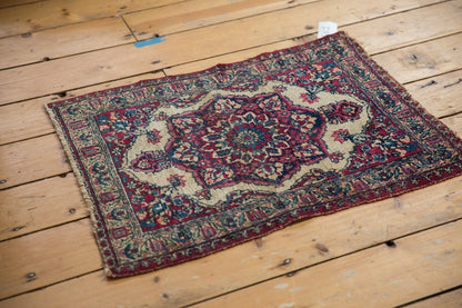 2x2.5 Antique Kermanshah Square Rug Mat
