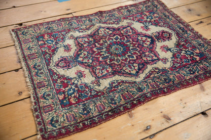 2x2.5 Antique Kermanshah Square Rug Mat