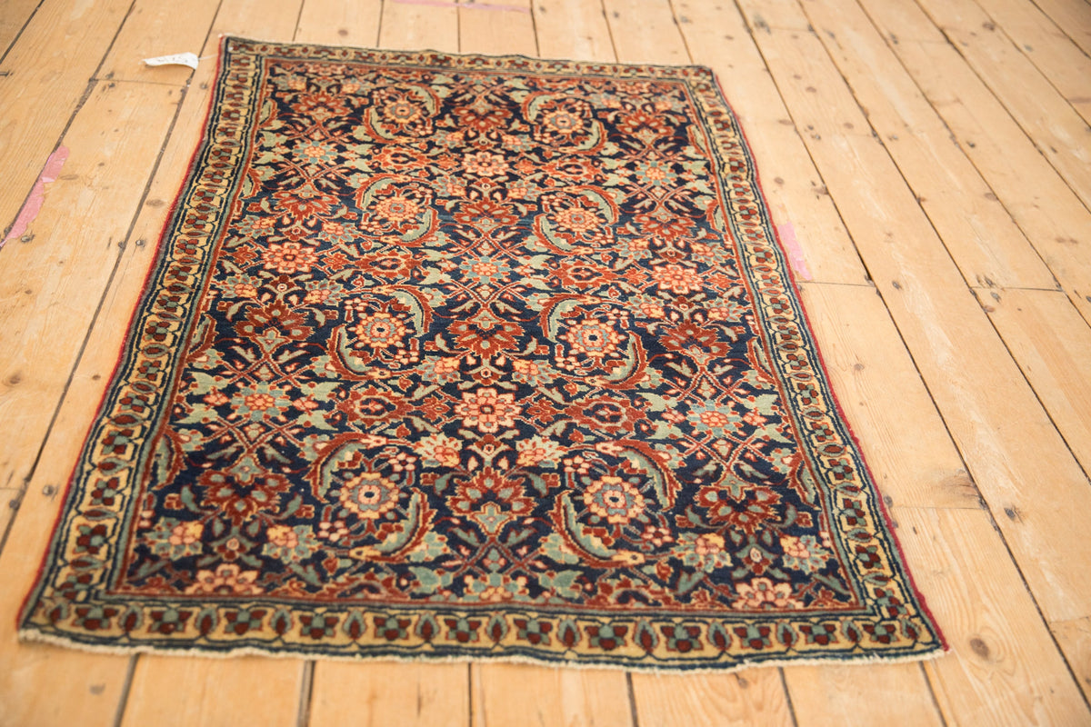 2.5x4 Vintage Tabriz Sennehbaft Rug